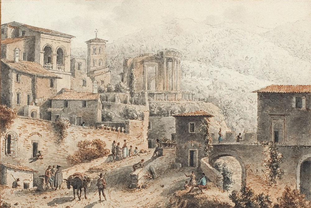 Victor-Jean Nicolle, Temple de Sybille à Tivoli